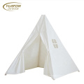 NPOT High quality portable cotton canvas kid teepee tents for kids play tent teepee tent for kids